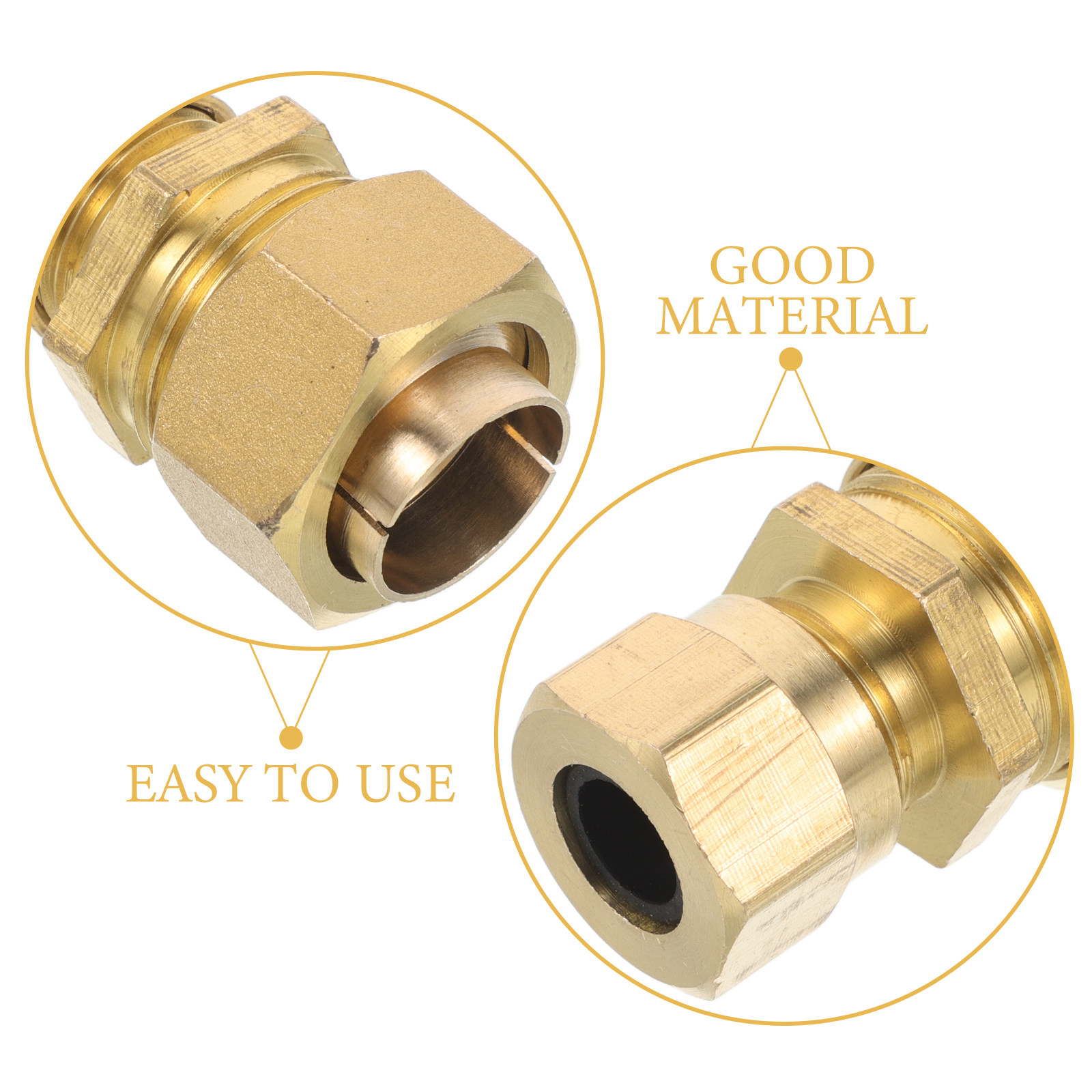 2 шт. латунных быстросъемных с – обзор и цена Compression Fitting Brass