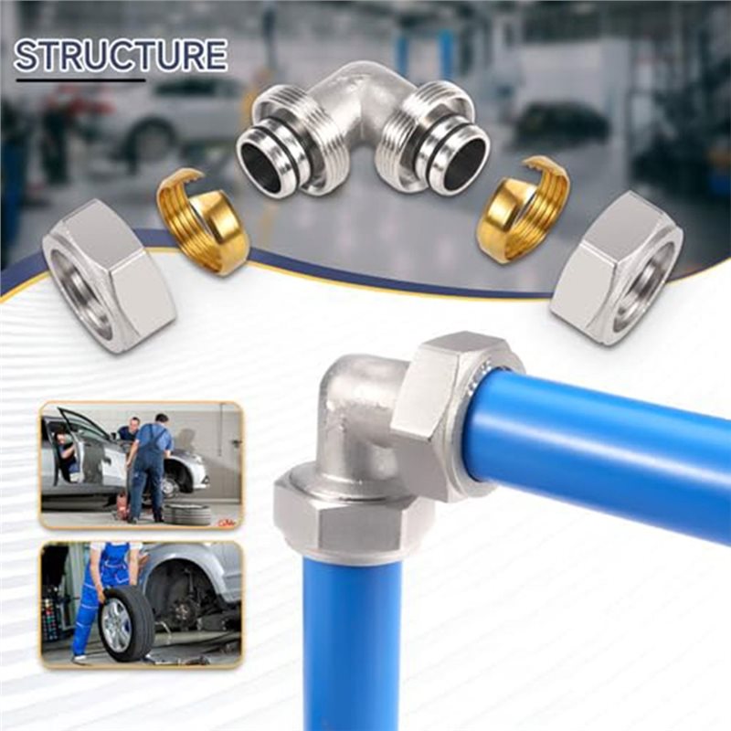 Фитинги для воздушных линий DT – обзор и цена Compression Fitting Brass