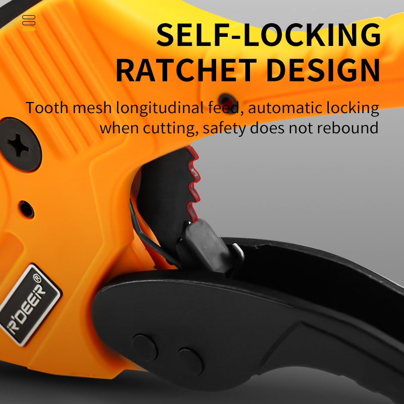Труборез R’DEER SK5 с храповым – обзор и цена Pipe Cutter Ratchet