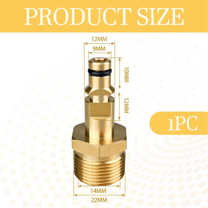 Адаптер для мойки высокого дав – обзор и цена Compression Fitting Brass