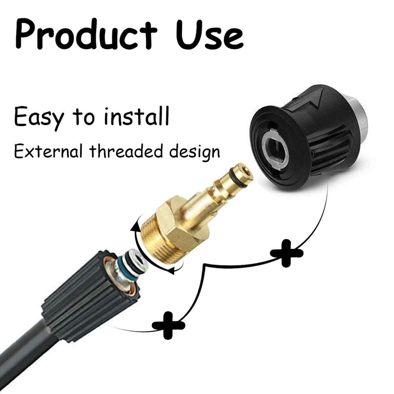 Адаптер для мойки высокого дав – обзор и цена Compression Fitting Brass
